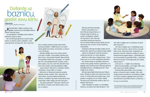 Page from the May/June 2022 Friend Magazine.