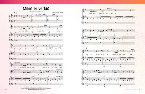 Mikið er verkið: Þemalag ungmenna 2021