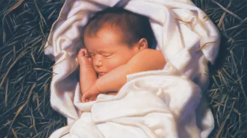 baby Jesus sleeping