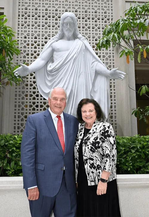 Elder and Sister Rasband in Thailand.