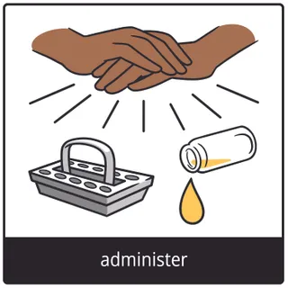 administer gospel symbol