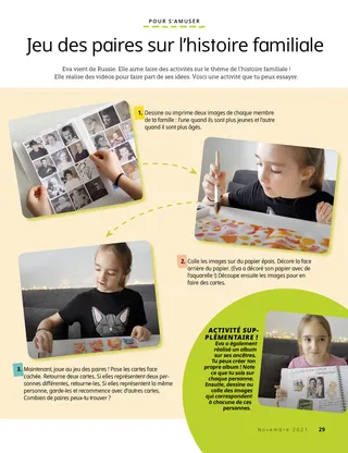 November 2021 Friend magazine.