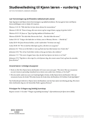 New Testament Seminary Teacher Manual - 2023