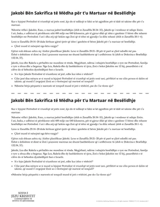 Jakobi bën sakrifica të mëdha për t’u martuar në besëlidhje