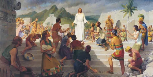 Jesus Christ visits the Americas