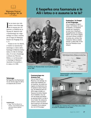 article on blessings of service