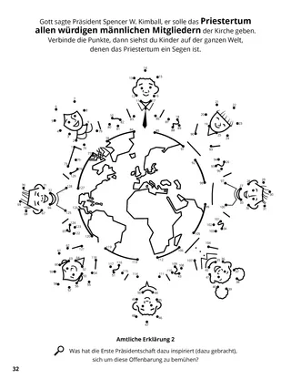 Priesthood for All Worthy Men coloring page