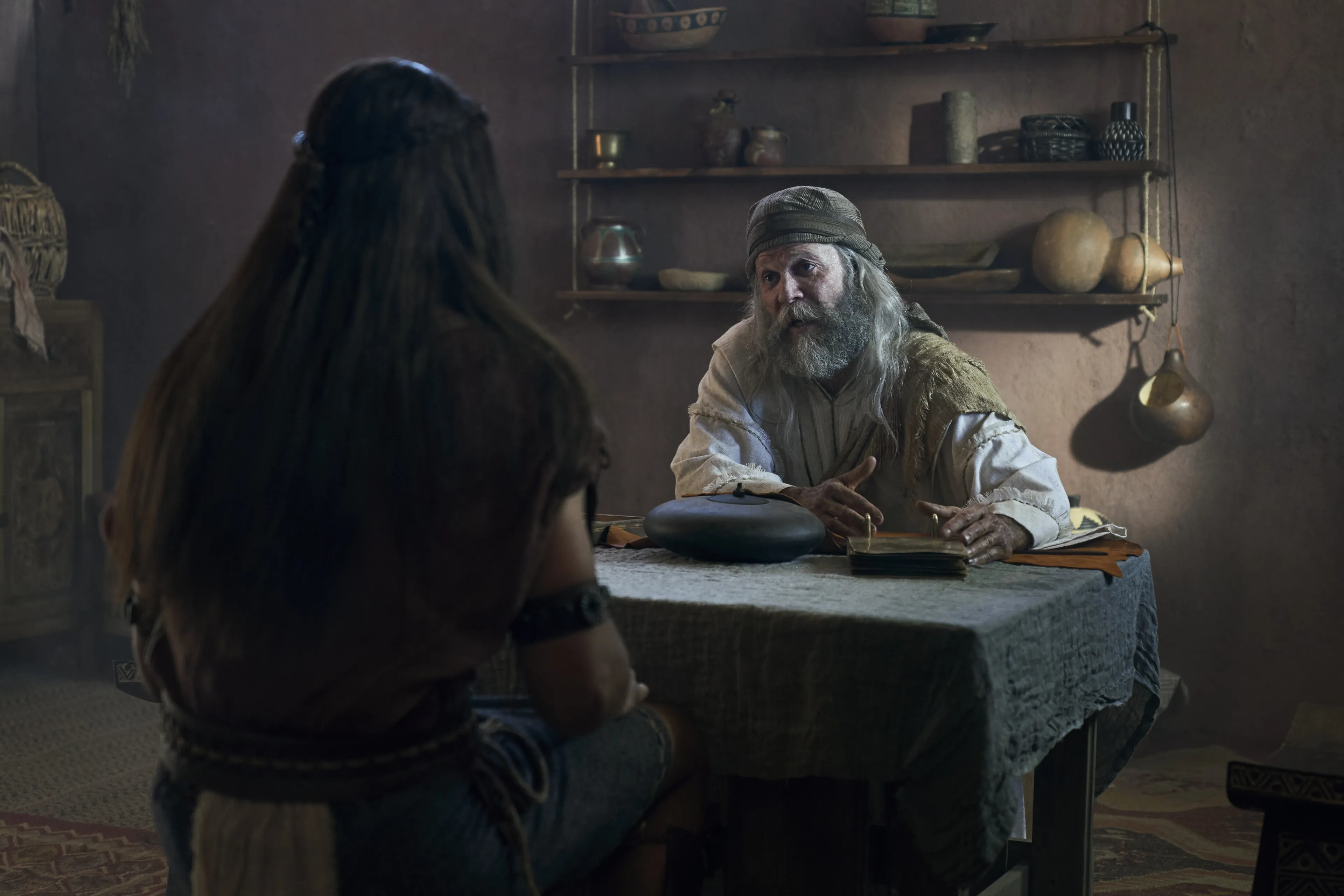 Jacob and Enos discuss the records.