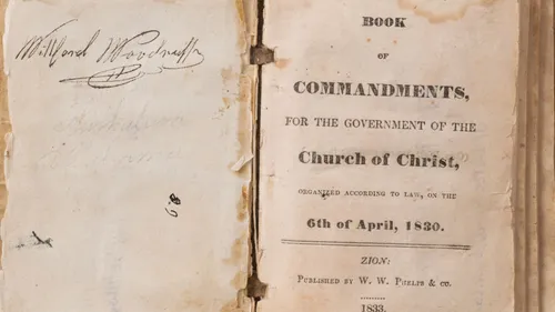 Book of Commandments, 1833