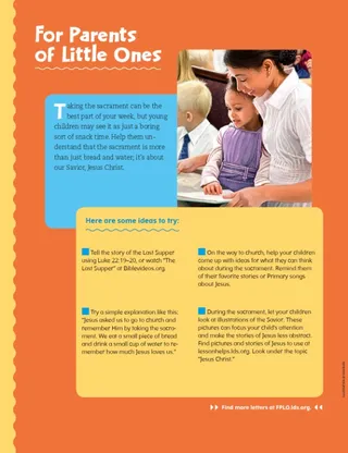 mother and child sitting in sacrament meeting