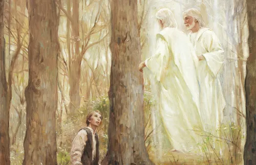 painting of First Vision