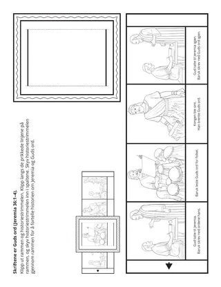aktivitetsside: Skriftene er Guds ord
