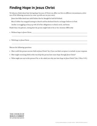 handout doctrinal mastery alma-moroni