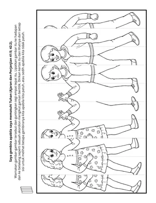 halaman aktiviti untuk kanak-kanak