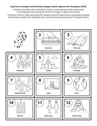 halaman aktiviti untuk kanak-kanak