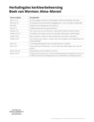 handout doctrinal mastery alma-moroni