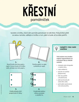 činnost – výroba knížky