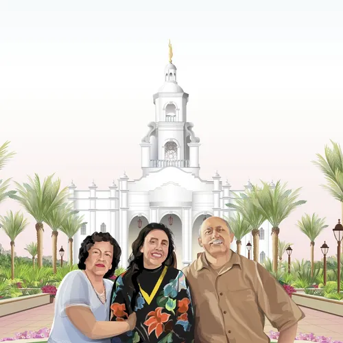 people gathered in front of temple