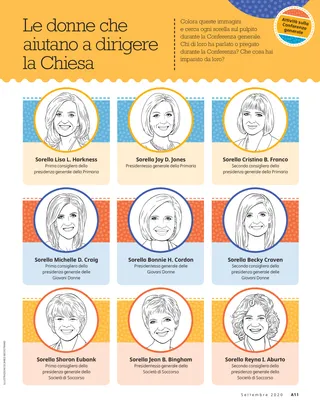 Women who help lead the Church