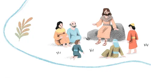 Jesus Christ teaching