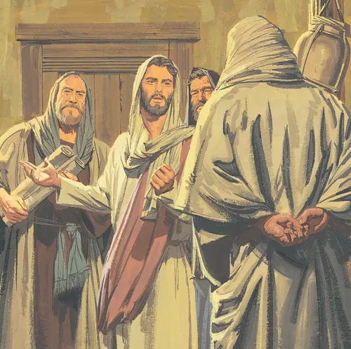 Jesus teaching disciples