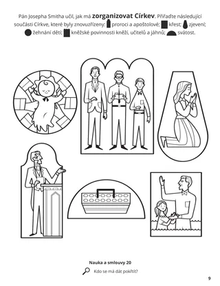 The Restored Church of Jesus Christ coloring page