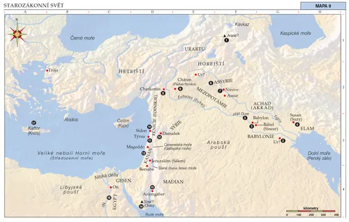 Biblická mapa 9