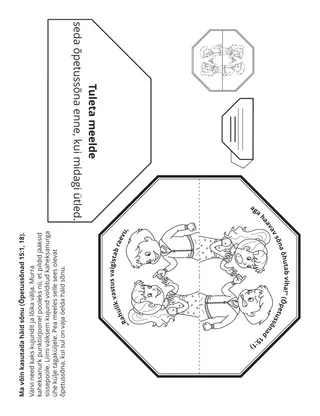 Algühingu tegevusleht: ma võin kasutada häid sõnu