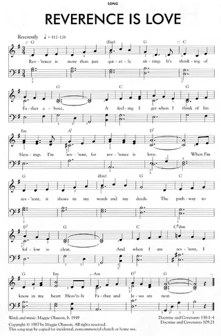 Music, Reverence Is Love