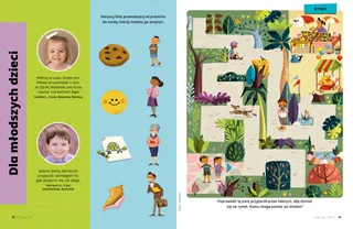 Strona PDF z zadaniami dla małych dzieci