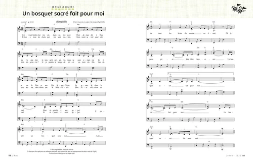 Partition au format PDF