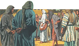 She touched Jesus’ clothes