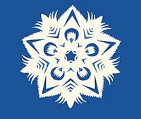 Make a Star Snowflake