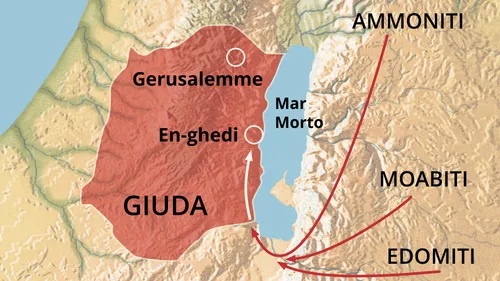 mappa di Giuda