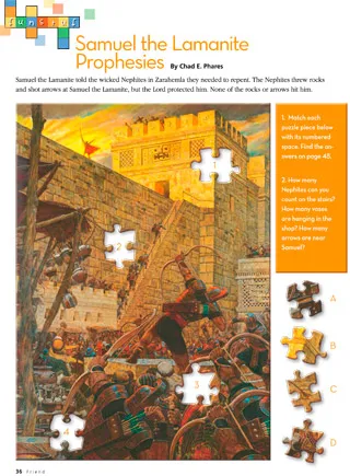 Samuel the Lamanite puzzle