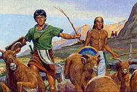 Lamanites scatter the animals