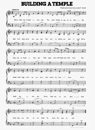 Music, Building a Temple