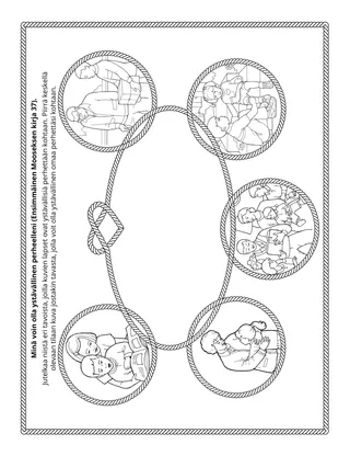 Alkeisyhdistyksen tehtäväsivu: Minä voin olla ystävällinen perheelleni