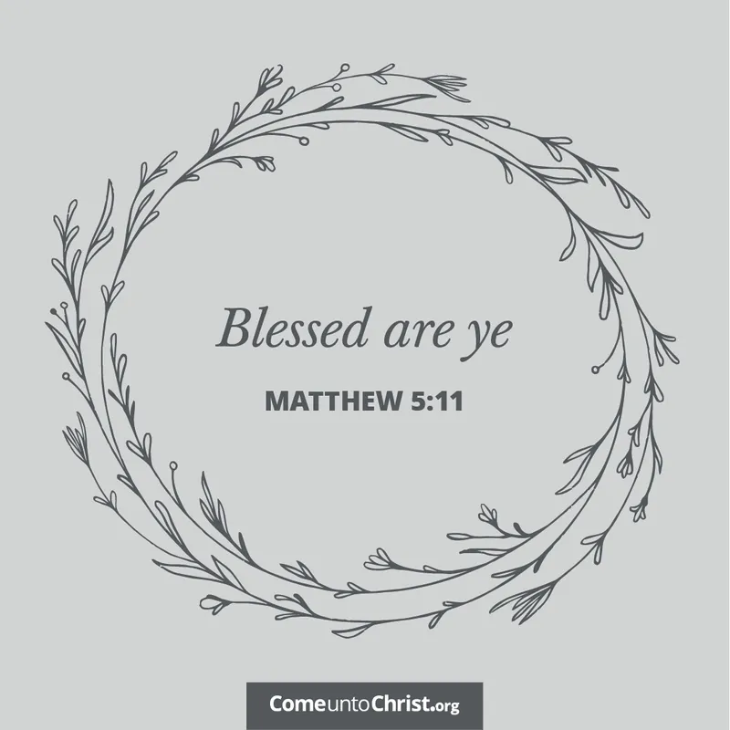 Blessed Are Ye