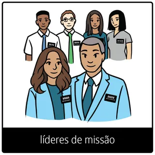 Símbolo do evangelho — líderes de missão