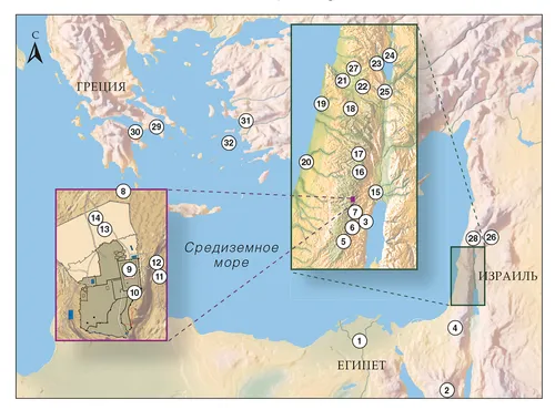 обзорная карта
