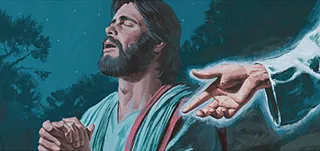 Blood came out of the skin of Jesus