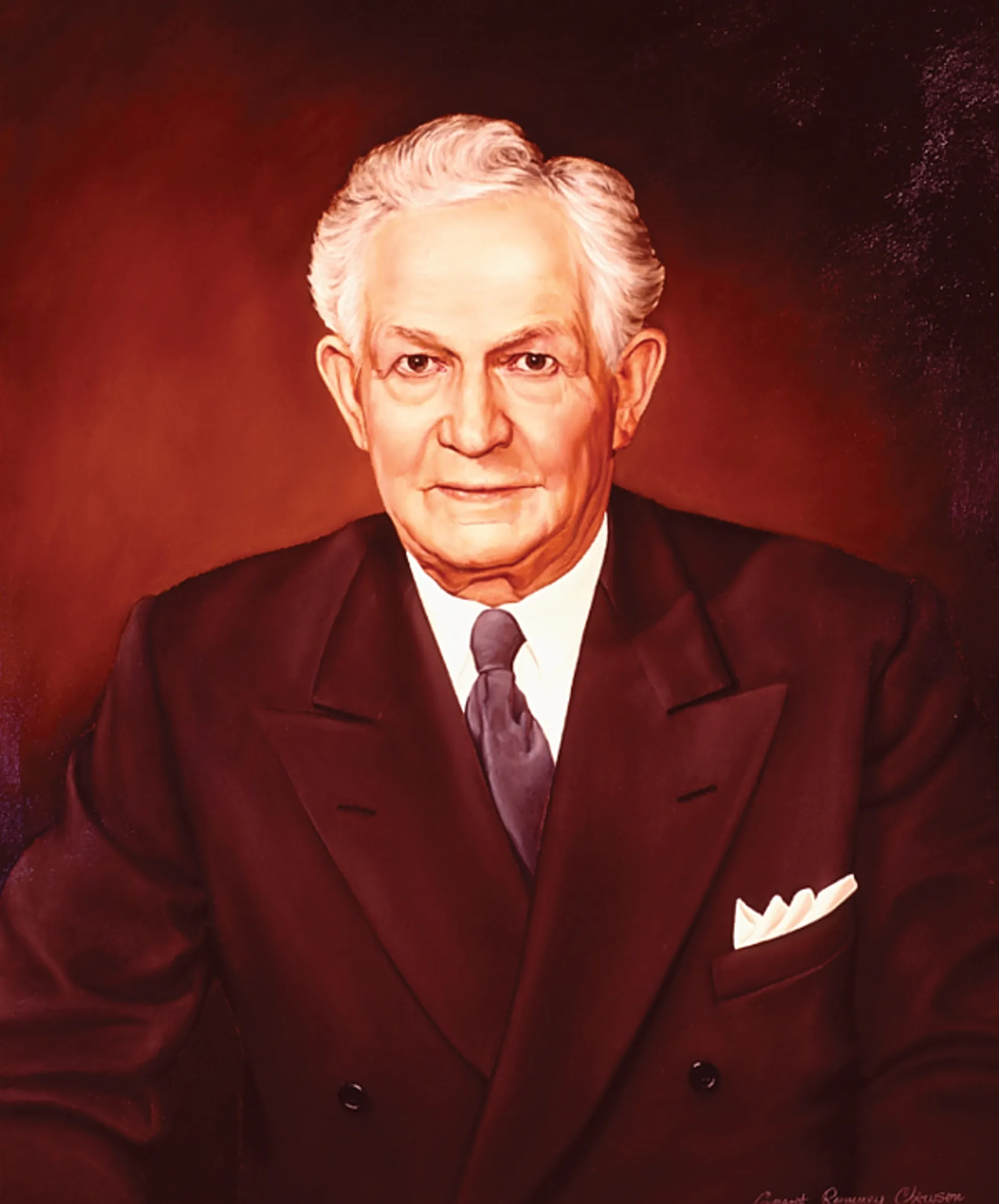 David O. McKay, by Grant Romney Clawson