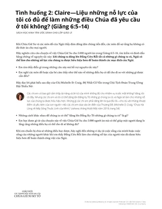 Handout on our Efforts