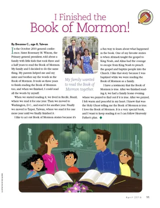 I Finished the Book of Mormon!