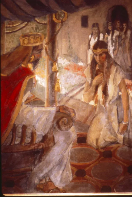 Esther before the king