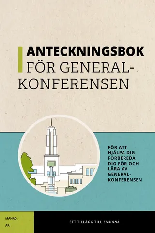 Anteckningsbok för generalkonferensen