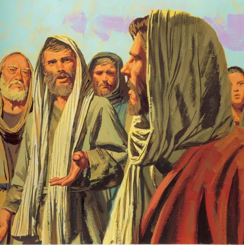 Jesus teaching disciples