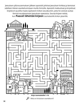 The Apostles’ Epistles coloring page