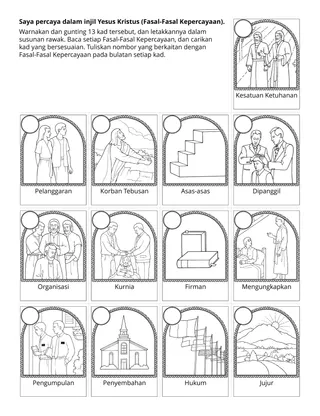 halaman aktiviti untuk kanak-kanak